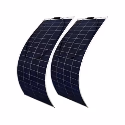 Panneaux solaires monocristallins flexibles - REVOLT - 200 W - Utilisation marine