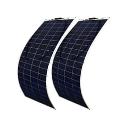 Panneaux solaires monocristallins flexibles - REVOLT - 200 W - Utilisation marine