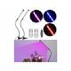 Lampes horticoles LED rouges et bleues Lunartec PL-350 avec col de cygne