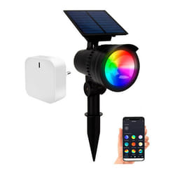 Spot LED solaire connecté et passerelle réseau Mesh