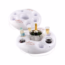 2 bars flottants pour piscine