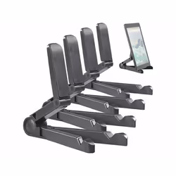 Supports réglables - Non spécifié - 4 supports - Noir - Angle dinclinaison réglable - Ergonomique