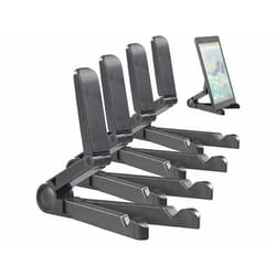 Supports réglables - Non spécifié - 4 supports - Noir - Angle dinclinaison réglable - Ergonomique