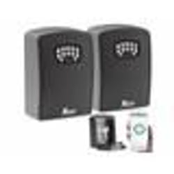 Coffret à clés connecté - XCase - Lot de 2 - Étanche - Code à 6 chiffres - Extérieur