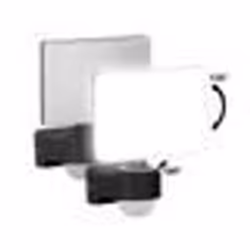 Projecteur LED extérieur - Lunartec - 2200 lm - Détecteur de mouvement PIR - Blanc chaud - IP65