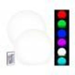 Boule lumineuse à LED solaire - Lunartec - Ø 30 cm - 16 couleurs - Télécommande - IP67