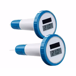 2 thermomètres de piscine numériques thermomètres de bain