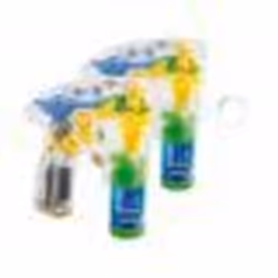 Pistolets à bulles lumineux - Infactory - Lot de 2 - LED colorées - Pour enfants - Intérieur
