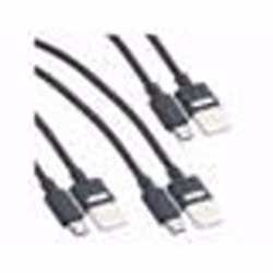 Câble USB-A vers Micro-USB - Noname - 100 cm - Transfert de données - Synchronisation - Chargement