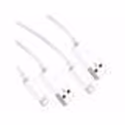 Lot de 2 câbles Lightning vesr USB - Certifiés MFi - Blanc - 50 cm - CALLSTEL