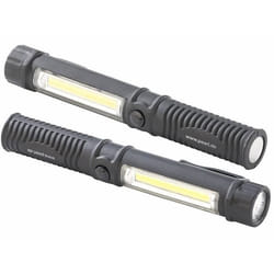 Lampe Torche 2 en 1 - Pearl - 100m de Portée - 2 Modes déclairage - Rechargeable Non - Caoutchouc
