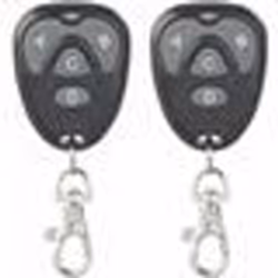 Télécommande universelle - AGT - Lot de 2 - 43392 MHz - 4 canaux - Apprentissage
