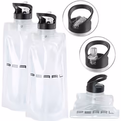Gourde pliable - PEARL - 09 L - Légère - Écologique - Transparente