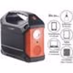 Panneau solaire Powerbank - revolt - HSG-420 - 100 W pliable - Batterie Li-Ion 155 Wh - Idéal camping