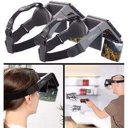 Lunettes de réalité augmentée - AUVISIO - 69° - 2 paires - Noir - Pour smartphones