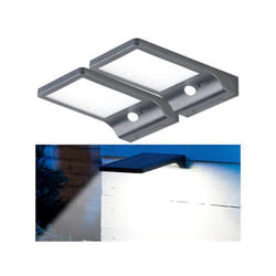 Spot mural solaire à LED - LUNARTEC - WL-122.solar - 350 lm - Détecteur de mouvement - Extérieur