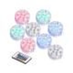 Lampes immersibles à LED - Non spécifié - 75 mm - Télécommande - Étanches - Multicolores