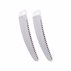 Lame de rechange pour scie pliante - AGT - WKS-180 - Denture trapézoïdale - Pack de 2 lames