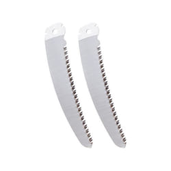 Lame de rechange pour scie pliante - AGT - WKS-180 - Denture trapézoïdale - Pack de 2 lames