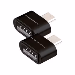 Adaptateurs USB - Non spécifié - Micro USB OTG - Aluminium - Compatible Smartphones - 2 pièces