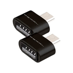 Adaptateurs USB - Non spécifié - Micro USB OTG - Aluminium - Compatible Smartphones - 2 pièces