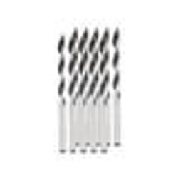 Forets à Bois - AGT - Pack de 10 - 6 mm - Acier - Compatible avec perceuses AGT