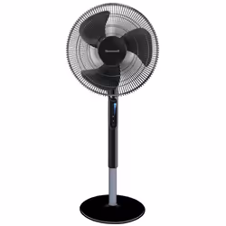 Honeywell HSF600BE4, Ventilateur à lame domestique, Noir, Sol, Plastique, 48 dB, 70°