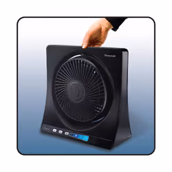 Honeywell - ventilateur caréné 20cm 35w noir - ht354e4