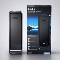 Braun BFD104BE2 purificateur d'air 129 m² 85 W Noir