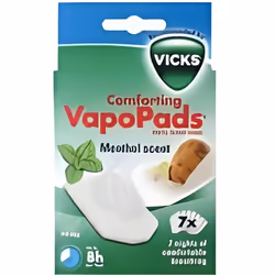 Recharge Diffuseur - Vicks - 5 Recharges - Mentholées - Humidifiant - 8 heures de diffusion