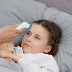 Braun BST200WE Thermomètre à distance Blanc Front Boutons - Vue supplémentaire 5