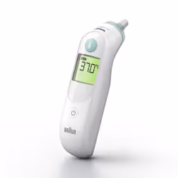 Braun ThermoScan 6 Thermomètre par contact Blanc Oreille Boutons