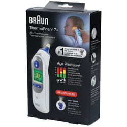 Braun Thermoscan 7+ Thermomètre Auriculaire IRT 6525WE