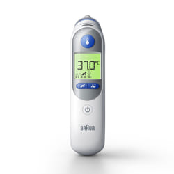 Braun IRT6525 thermometre digital Thermomètre par contact Blanc Oreille Boutons