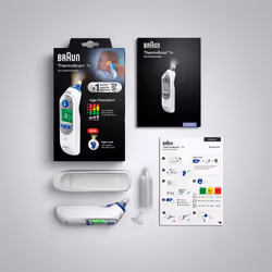 Braun IRT6525 thermometre digital Thermomètre par contact Blanc Oreille Boutons - Vue supplémentaire 7
