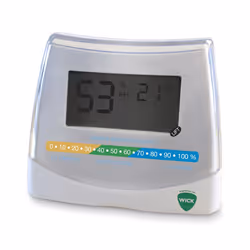 Wick W70V1, Hygromètre électronique, Intérieure, Numérique, Blanc, Table, °C