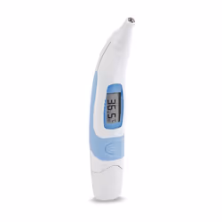 Scala SC 8172, Thermomètre à distance, Bleu, Blanc, Oreille, Boutons, °C, 32,2 - 43,3 °C