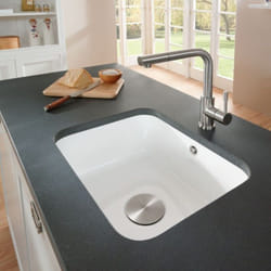 Villeroy&boch - Evier 1 bac villeroy et boch Cisterna 60C Chromite CeramicPlus avec vidage manuel
