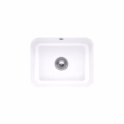 Les avantages de l'évier 1 bac VILLEROY ET BOCH Cisterna 60C Blanc - avec vidage manuel Installation possible directement sou ...