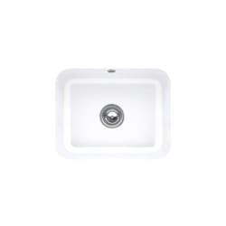 Villeroy&boch - Evier 1 bac villeroy et boch Cisterna 60C Blanc CeramicPlus avec vidage manuel