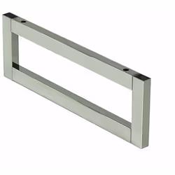 Porte-serviettes pour lavabo Memento montage depuis le côté acier allié hautement poli 1 pièce par emballage le kit de fixati ...