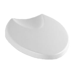 Villeroy & Boch WC siège de spécification Oblic blanc, charnières chromées,