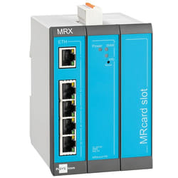 Insys Microelectronics MRX3 LAN Routeur connecté Fast Ethernet Bleu, Gris