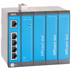 Insys Microelectronics MRX5 LAN, Ethernet WAN, Fast Ethernet, Bleu, Gris
