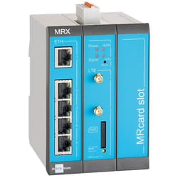 Insys Microelectronics MRX3 LTE Routeur connecté Fast Ethernet Bleu, Gris