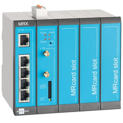 Insys Microelectronics MRX5 LTE Routeur connecté Fast Ethernet Bleu, Gris