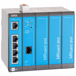 Insys Microelectronics MRX5 DSL-B, Ethernet WAN, Fast Ethernet, Bleu, Gris