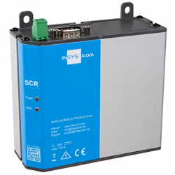 Insys Microelectronics SCR-E200, Gris, Montage sur rail DIN/mural, Énergie, Force du signal, WAN, IP40, IEC/EN 62368-1, CE, F ...