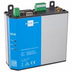 Insys Microelectronics SCR-L300, Gris, Montage sur rail DIN/mural, Énergie, Force du signal, WAN, IP40, IEC/EN 62368-1, CE