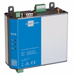 Insys Microelectronics ECR-LW300, Gris, Montage sur rail DIN/mural, Énergie, Force du signal, WAN, IP40, IEC/EN 62368-1, CE